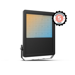 [100854] Projecteur LED Noir 150W CCT IP65 LUMOS PRO - Garantie 5 ans