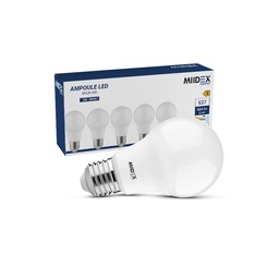 [100967] BULB LED E27 7W 4000K 180° - SET OF 5 PCS