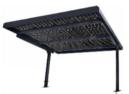 HELIOPARK CARPORT 3 PARKING PLACES(EXCL. SOLAR PANELS)