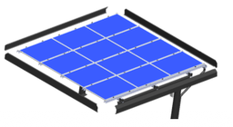 HELIOPARK CARPORT 3 WAGENS AFWERKINGSPLATEN 4 ZIJDEN