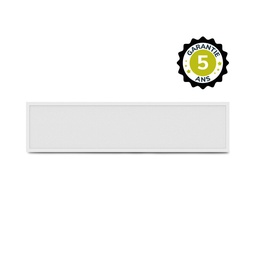 [101103] LED PANEEL WIT 295x1195 mm 28W 4000K PRISMATISCH -  ENEC - 5 JAAR GARANTIE