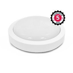 [77889] Plafonnier LED Blanc Ø190 12W 4000K + Détecteur RF